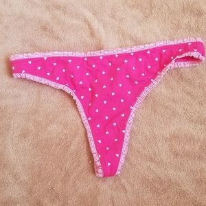 Victoria Secret Cotton Thong Panties NWT